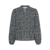 Part Two EimyPW Blouse In Black Mini Print