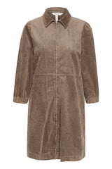 Part Two EyvorPW Corduroy Dress in Walnut