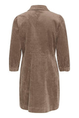 Part Two EyvorPW Corduroy Dress in Walnut