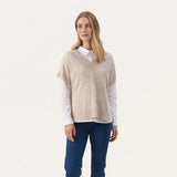 Part Two HevinPW Pullover Knit in Natural Melange