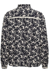 Part Two LeoluPW Floral Shirt in Dark Navy