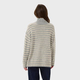 Part Two LilyePW Pullover In Grey French oak
