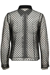 Part Two MarikkePW Polka Dot Shirt in Black