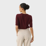 Part Two NatanyaPW Pullover In Tawny Port