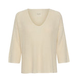 Part Two Netrona Knit Pullover Whitecap