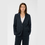 Part Two NyanPW Linen Blazer In Midnight