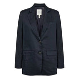 Part Two NyanPW Linen Blazer In Midnight