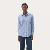 Part Two ParinazPW Shirt In Amparo Blue Stripe