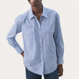 Part Two ParinazPW Shirt In Amparo Blue Stripe