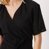 Part Two Sabbie Woven Dress Black