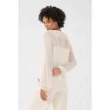 Part Two SanazPW Blouse In Eggnog