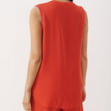 Part Two Sara Sleeveless Blouse Grenadine