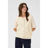 Part Two SignyPW Waistcoat In Ivory