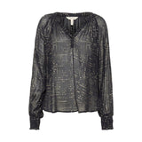 Part Two TenniePW Blouse In Gold Dot