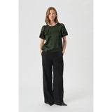 Part Two UriaPW Satin Puff Blouse In Rosin