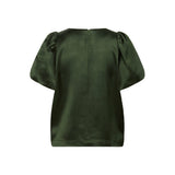 Part Two UriaPW Satin Puff Blouse In Rosin