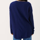 Part Two Vneck Knitted Pullover