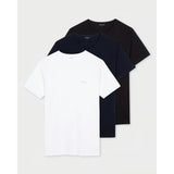 Paul Smith 3 Pack Mens Script Logo T-Shirts In Black/Navy/White