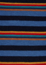 Paul Smith Artist Stripe Placement Socks Navy