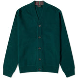 Paul Smith Button Through Cardigan In Green