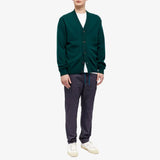 Paul Smith Button Through Cardigan In Green