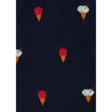 Paul Smith Cotton-Blend Ice Cream Socks Navy