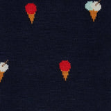 Paul Smith Cotton-Blend Ice Cream Socks Navy