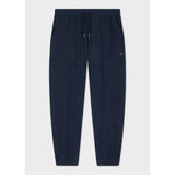 Paul Smith Cotton-Blend Lounge Pants In Navy Blue