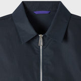 Paul Smith Cotton-Blend Zip Jacket Navy