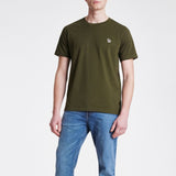 Paul Smith Cotton Zebra Logo T-Shirt Green