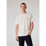 Paul Smith Cotton Zebra Logo T-Shirt In White