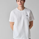 Paul Smith Cotton Zebra Logo T-Shirt In White