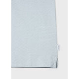 Paul Smith Jacquard Zip-Neck Polo Shirt Pale Blue