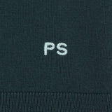 Paul Smith Knitted Polo Sweater - Very Dark Green