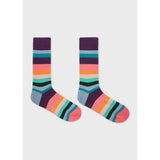 Paul Smith Men's 'Artist Stripe' Socks In Multi