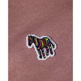 Paul Smith Men's Zebra Logo Organic Cotton Sweatshirt In Powder Pink