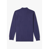 Paul Smith Mens Long Sleeve Zebra Polo Shirt In Blue