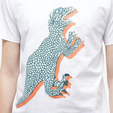 Paul Smith Mens Regular Fit T-Shirt Dino White