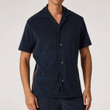 Paul Smith Navy Blue Towelling Lounge Shirt