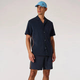 Paul Smith Navy Blue Towelling Lounge Shirt