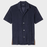 Paul Smith Navy Blue Towelling Lounge Shirt