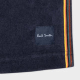 Paul Smith Navy Blue Towelling Lounge Shirt