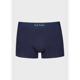 Paul Smith Organic-Cotton Blue 'Signature Stripe' Mix Boxer Briefs Three Pack In Blue