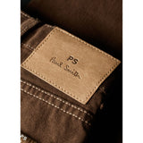 Paul Smith Organic Cotton Tapered-Fit Jeans In Brown