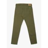 Paul Smith Organic Cotton Tapered-Fit Jeans In Green