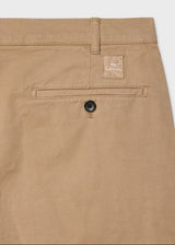 Paul Smith Organic Cotton-Twill Shorts Light Tan