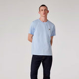 Paul Smith Organic Cotton Zebra Logo Regular T-Shirt Pale Blue