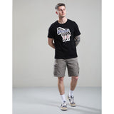 Paul Smith Regular Fit Cutout Zebra T-Shirt In Black