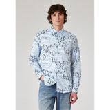 Paul Smith Regular-Fit 'Jasmine' Print Shirt In Light Blue