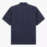 Paul Smith Regular Fit Short Sleeve Linen Shirt, Blues